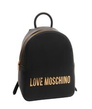 LOVE MOSCHINO BOLD LOVE Backpack with embossed logo Black - Women’s Bags - 4