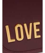 LOVE MOSCHINO BOLD LOVE Shoulder bag with flap wine - Women&rsquo;s Bags - 3