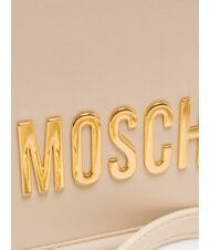 LOVE MOSCHINO BOLD LOVE Shoulder bag with flap ivory - Women&rsquo;s Bags - 3