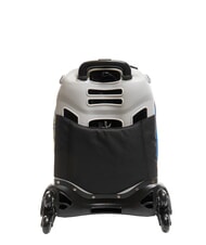 INTER INSIEME PER LA VITTORIA 3-wheel detachable trolley backpack electric blue - Backpack trolleys - 3