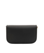 LOVE MOSCHINO BOLD LOVE Shoulder bag with flap Black - Women’s Bags - 4