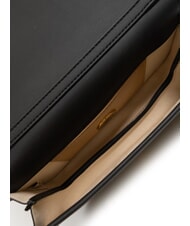 LOVE MOSCHINO BOLD LOVE Shoulder bag with flap Black - Women’s Bags - 5