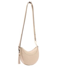 LIUJO CIRRY Medium shoulder bag with tassel NEUTRAL - Women’s Bags - 3