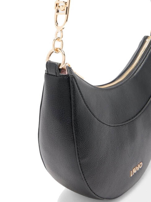 CIRRY Medium shoulder bag with tassel BLACK - Women’s Bags