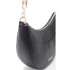 LIUJO CIRRY Medium shoulder bag with tassel BLACK - Women’s Bags - 4