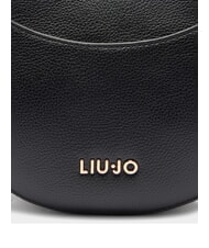 LIUJO CIRRY Medium shoulder bag with tassel BLACK - Women’s Bags - 5