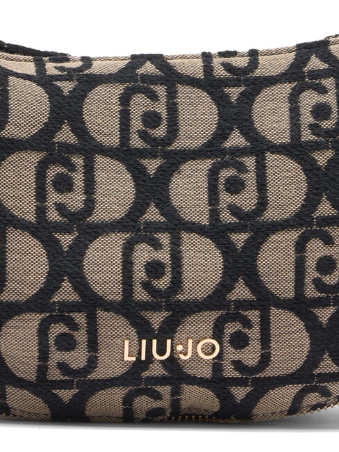 KALISKA Small jacquard shoulder bag tobacco - Women’s Bags