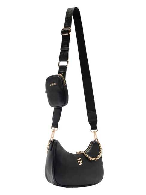 ACHALA Small bag with chain and pouch BLACK - Women’s Bags