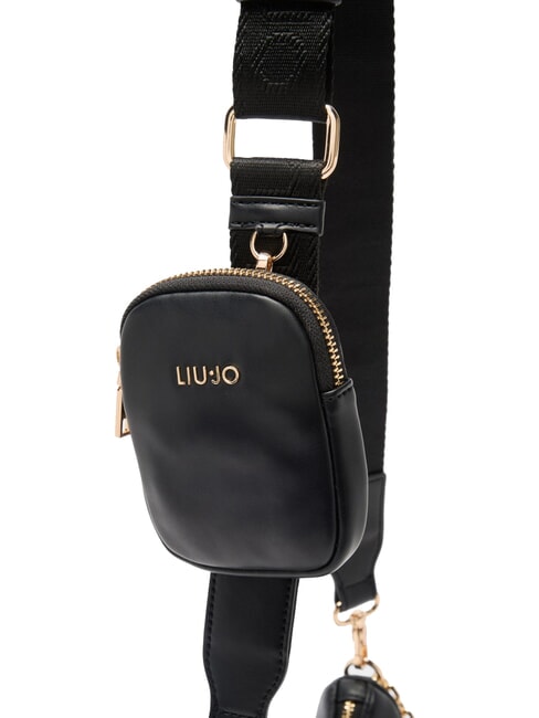 ACHALA Small bag with chain and pouch BLACK - Women’s Bags