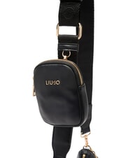 LIUJO ACHALA Small bag with chain and pouch BLACK - Women’s Bags - 4