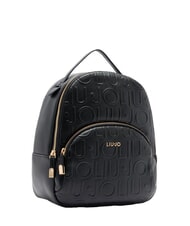 LIUJO MANHATTAN Medium backpack with embossed logo - Women’s Bags