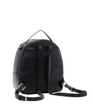 LIUJO MANHATTAN Medium backpack with embossed logo BLACK - Women’s Bags - 3