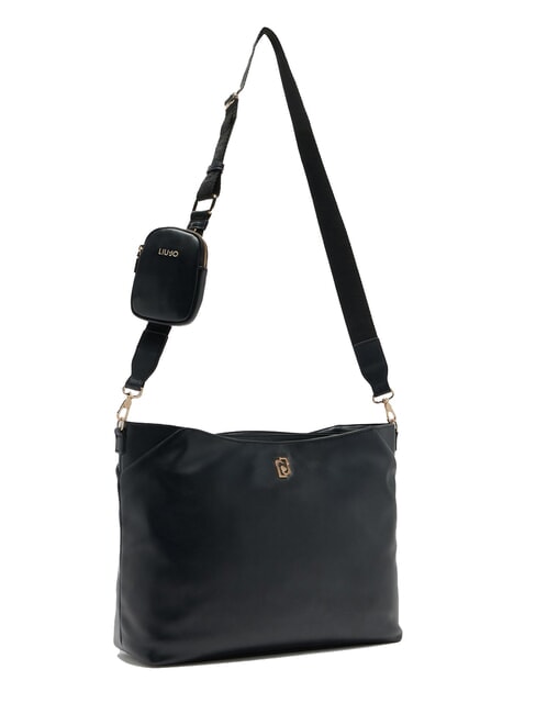 ACHALA Medium tote bag with pouch BLACK - Women’s Bags