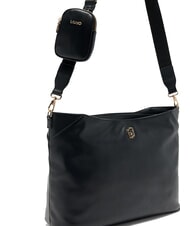 LIUJO ACHALA Medium tote bag with pouch BLACK - Women’s Bags - 4