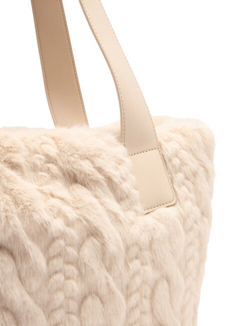 VERRY Large plush hobo bag NEUTRAL - Women’s Bags