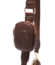 LIUJO ACHALA Small bag with chain and pouch brown light - Women’s Bags - 4