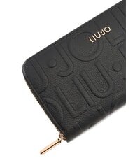 LIUJO CALIWEN Large zip-around wallet BLACK - Women’s Wallets - 3