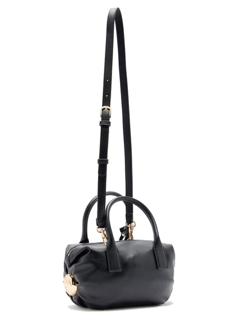 AMELIE Small trunk bag with charm BLACK - Women’s Bags