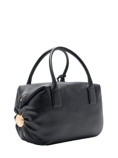 AMELIE Large trunk bag with charm BLACK - Women’s Bags