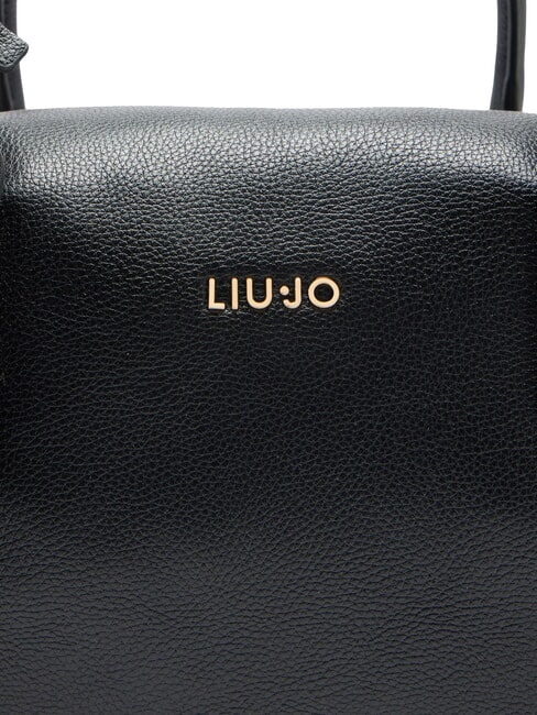 AMELIE Large trunk bag with charm BLACK - Women’s Bags