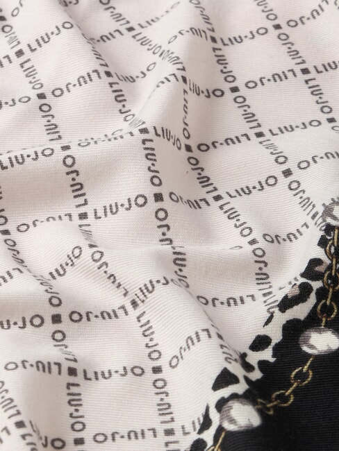 ANIMALIER Stole with print BLACK - Scarves