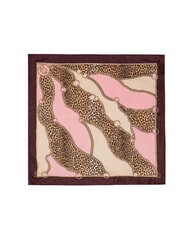 LIUJO ANIMALIER CHAIN Scarf with all-over print - Scarves