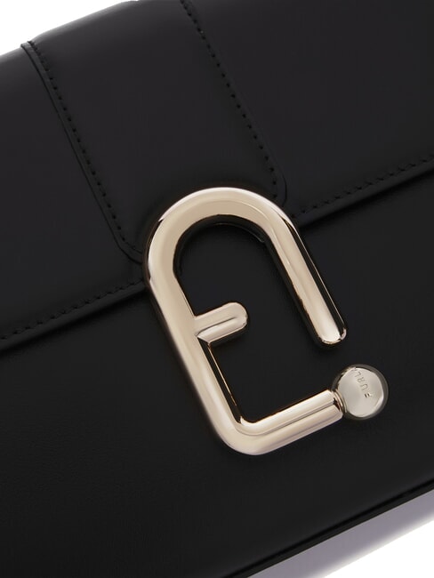 URBAN Small leather shoulder bag Black - Women’s Bags