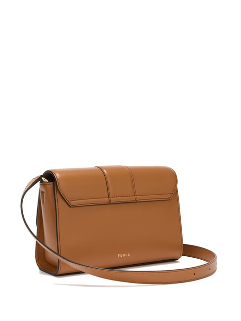URBAN Small leather shoulder bag brandy - Women&rsquo;s Bags