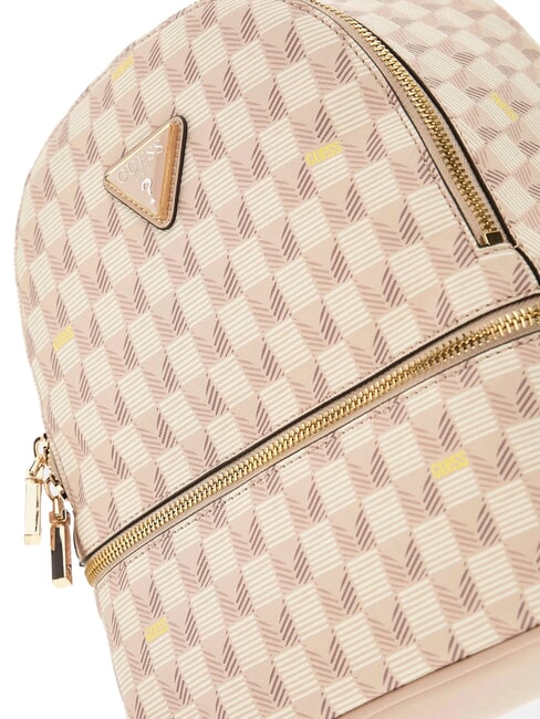 FOLLIE Jet Set Logo Print Backpack blush logo - Women&rsquo;s Bags