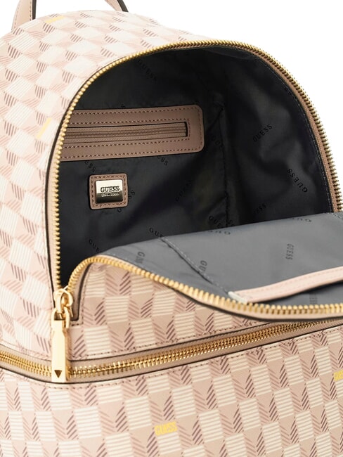 FOLLIE Jet Set Logo Print Backpack blush logo - Women&rsquo;s Bags