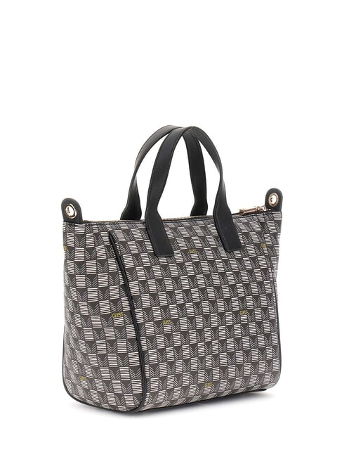 FOLLIE Jet Set Logo Print Tote Bag black logo - Women’s Bags
