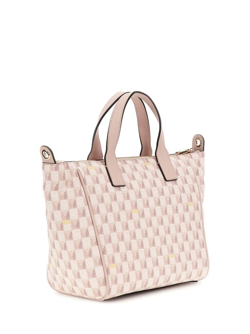 FOLLIE Jet Set Logo Print Tote Bag blush logo - Women&rsquo;s Bags