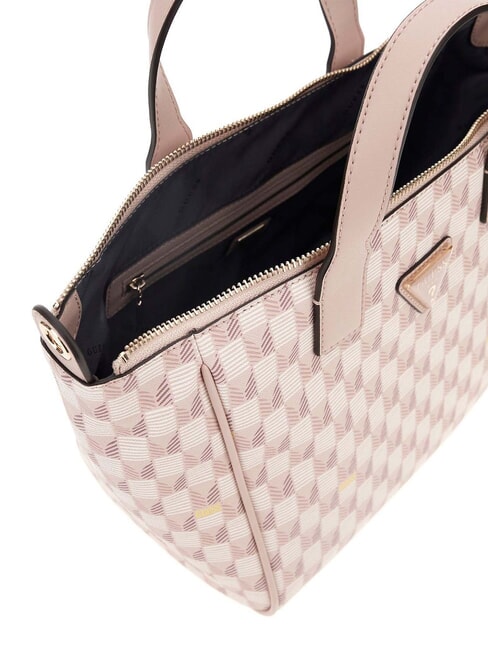 FOLLIE Jet Set Logo Print Tote Bag blush logo - Women&rsquo;s Bags