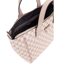 GUESS FOLLIE Jet Set Logo Print Tote Bag blush logo - Women&rsquo;s Bags - 3