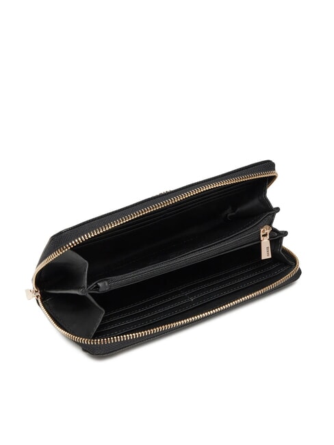 LAUREL 2 Large zip around wallet BLACK - Women’s Wallets