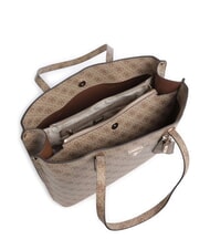 GUESS MERIDIAN 2 Shoulder bag MILK LOGO - Women&rsquo;s Bags - 4