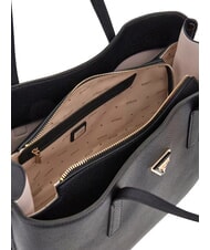 GUESS MERIDIAN 2 Shoulder shopping bag BLACK - Women’s Bags - 5