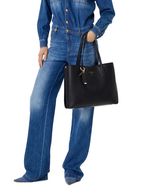 MERIDIAN 2 Shoulder shopping bag BLACK - Women’s Bags