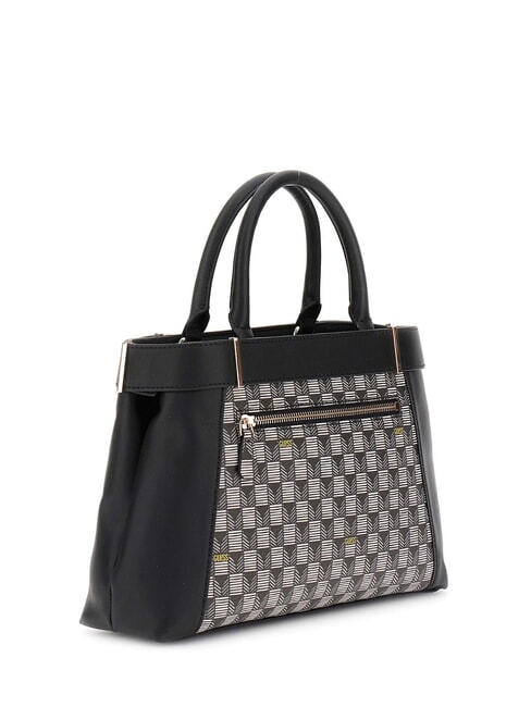 G WAVE 2 Handbag with jet set logo print black logo - Women’s Bags