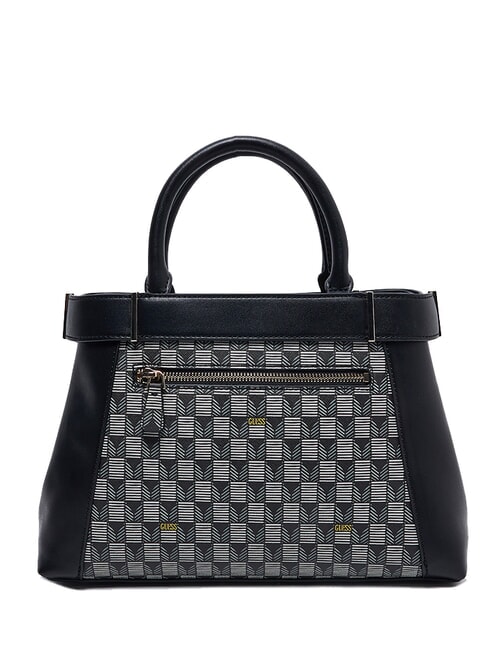 G WAVE 2 Handbag with jet set logo print black logo - Women’s Bags