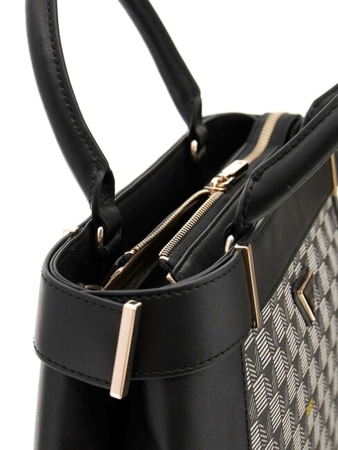 G WAVE 2 Handbag with jet set logo print black logo - Women’s Bags