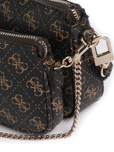 NOELLE 2 2-in-1 shoulder bag with 4G logo brown - Women’s Bags