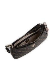 GUESS NOELLE 2 4G logo shoulder bag brown - Women’s Bags - 4