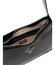 GUESS ARNELA Shiny shoulder bag BLACK - Women’s Bags - 5