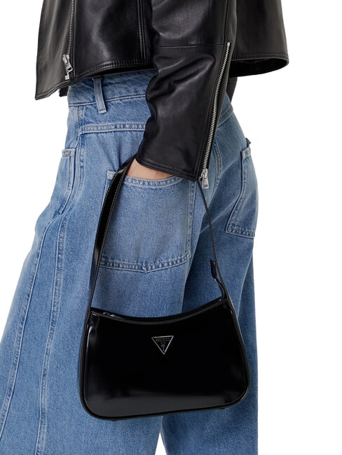 ARNELA Shiny shoulder bag BLACK - Women’s Bags