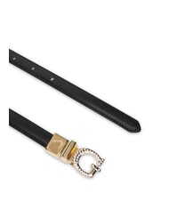 GUESS EVERLEE Double-sided belt with rhinestones BLACK - Belts - 4