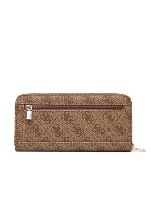 LAUREL 2 Large zip-around wallet MILK LOGO - Women’s Wallets