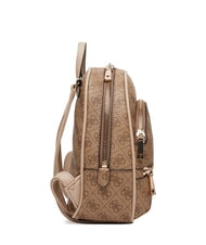 GUESS MANHATTAN 2 Small 4G peony logo backpack MILK LOGO - Women&rsquo;s Bags - 3