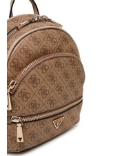 GUESS MANHATTAN 2 Small 4G peony logo backpack MILK LOGO - Women&rsquo;s Bags - 4