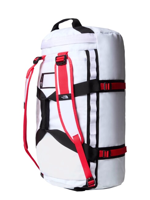 BASE CAMP M Backpack bag tnf white/tnf black/ele - Duffle bags